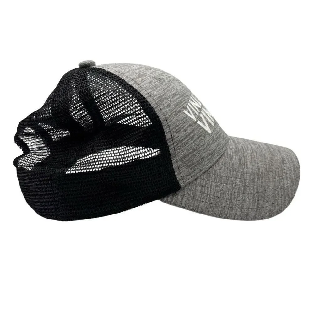 Vineyard Vines Spacedye Men's Mesh Trucker‎ Snapback Cap Gray/Black